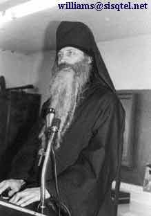 Lecturing on 'Putting Lent into Practice' at the Saint Herman Winter Pilgrimage, 1980 - Copyright � The Blessed Seraphim Hermitage